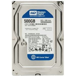 هارد اینترنال وسترن دیجیتال با ظرفیت 500 گیگابایت